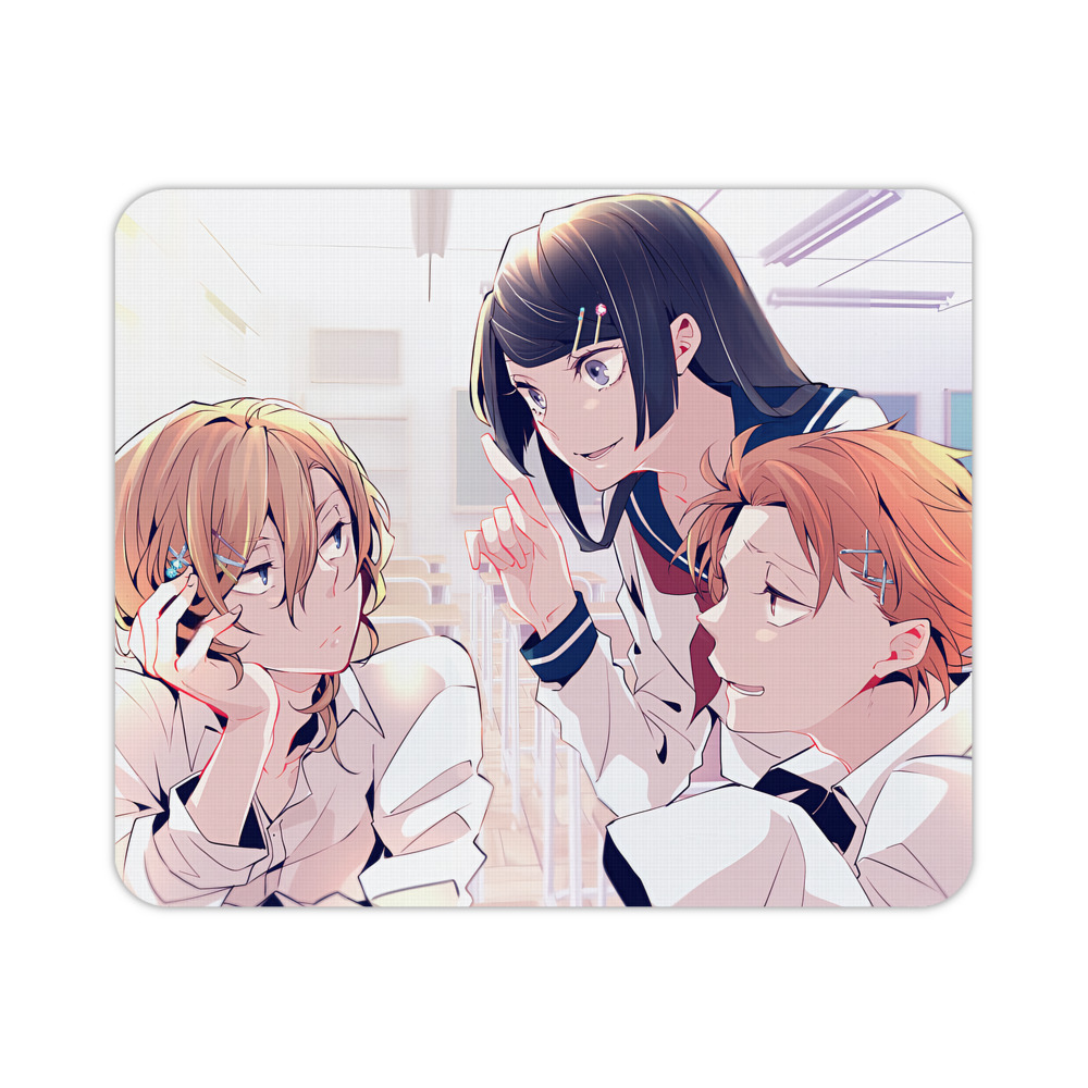 （画像用） 文豪ストレイドッグス Bungo Stray Dogs マウスパッド ステッチ加工 ラバー素材 防水 滑り止め 超薄型 ゲーミング/オフィス対応