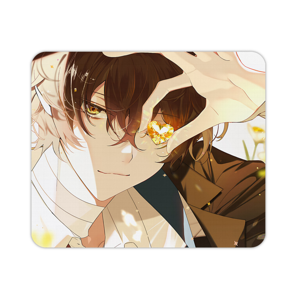 （画像用） 文豪ストレイドッグス Bungo Stray Dogs マウスパッド ステッチ加工 ラバー素材 防水 滑り止め 超薄型 ゲーミング/オフィス対応