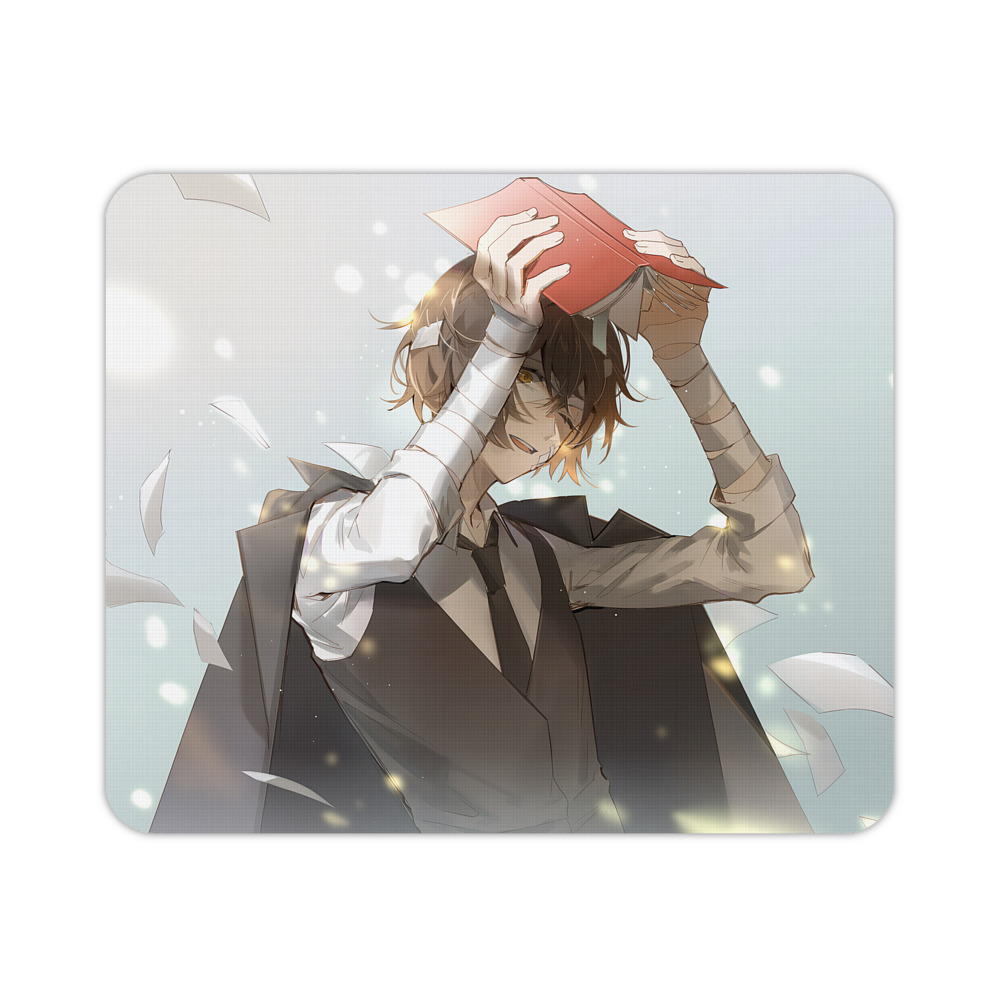 （画像用） 文豪ストレイドッグス Bungo Stray Dogs マウスパッド ステッチ加工 ラバー素材 防水 滑り止め 超薄型 ゲーミング/オフィス対応