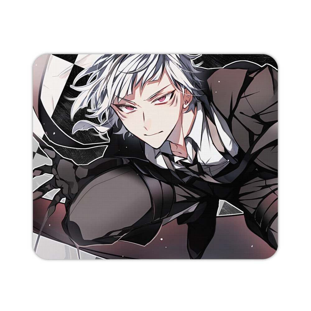 （画像用） 文豪ストレイドッグス Bungo Stray Dogs マウスパッド ステッチ加工 ラバー素材 防水 滑り止め 超薄型 ゲーミング/オフィス対応