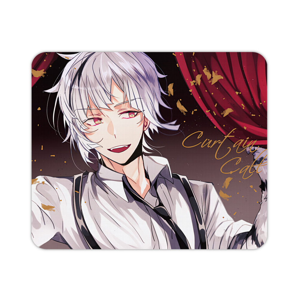 （画像用） 文豪ストレイドッグス Bungo Stray Dogs マウスパッド ステッチ加工 ラバー素材 防水 滑り止め 超薄型 ゲーミング/オフィス対応