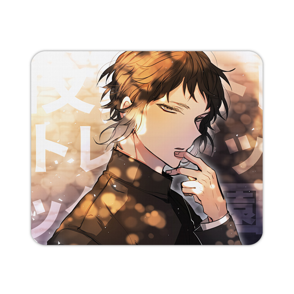 （画像用） 文豪ストレイドッグス Bungo Stray Dogs マウスパッド ステッチ加工 ラバー素材 防水 滑り止め 超薄型 ゲーミング/オフィス対応
