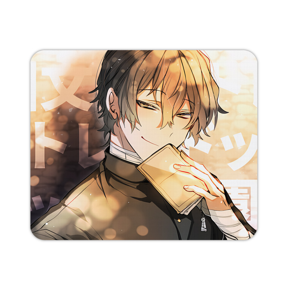 （画像用） 文豪ストレイドッグス Bungo Stray Dogs マウスパッド ステッチ加工 ラバー素材 防水 滑り止め 超薄型 ゲーミング/オフィス対応