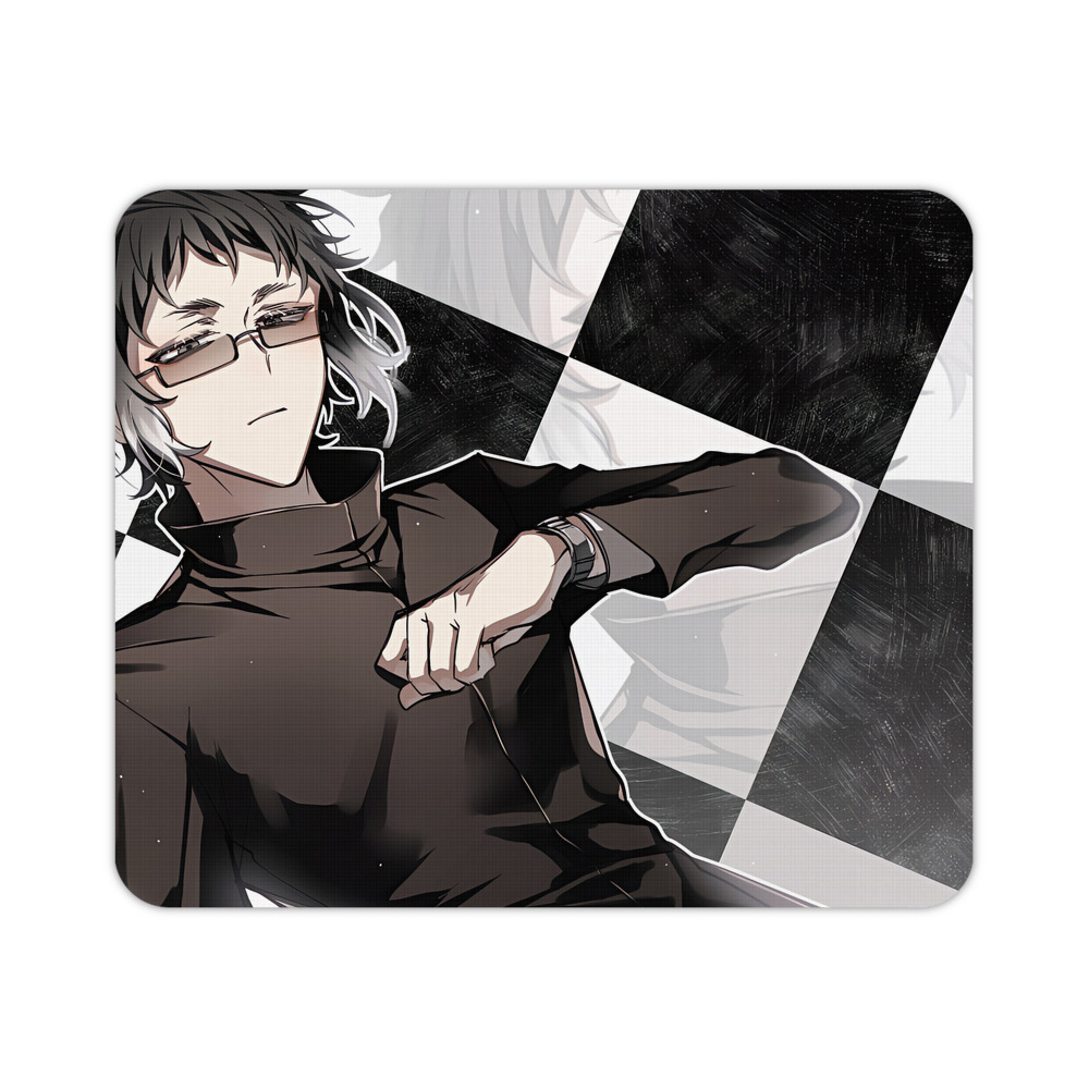 （画像用） 文豪ストレイドッグス Bungo Stray Dogs マウスパッド ステッチ加工 ラバー素材 防水 滑り止め 超薄型 ゲーミング/オフィス対応