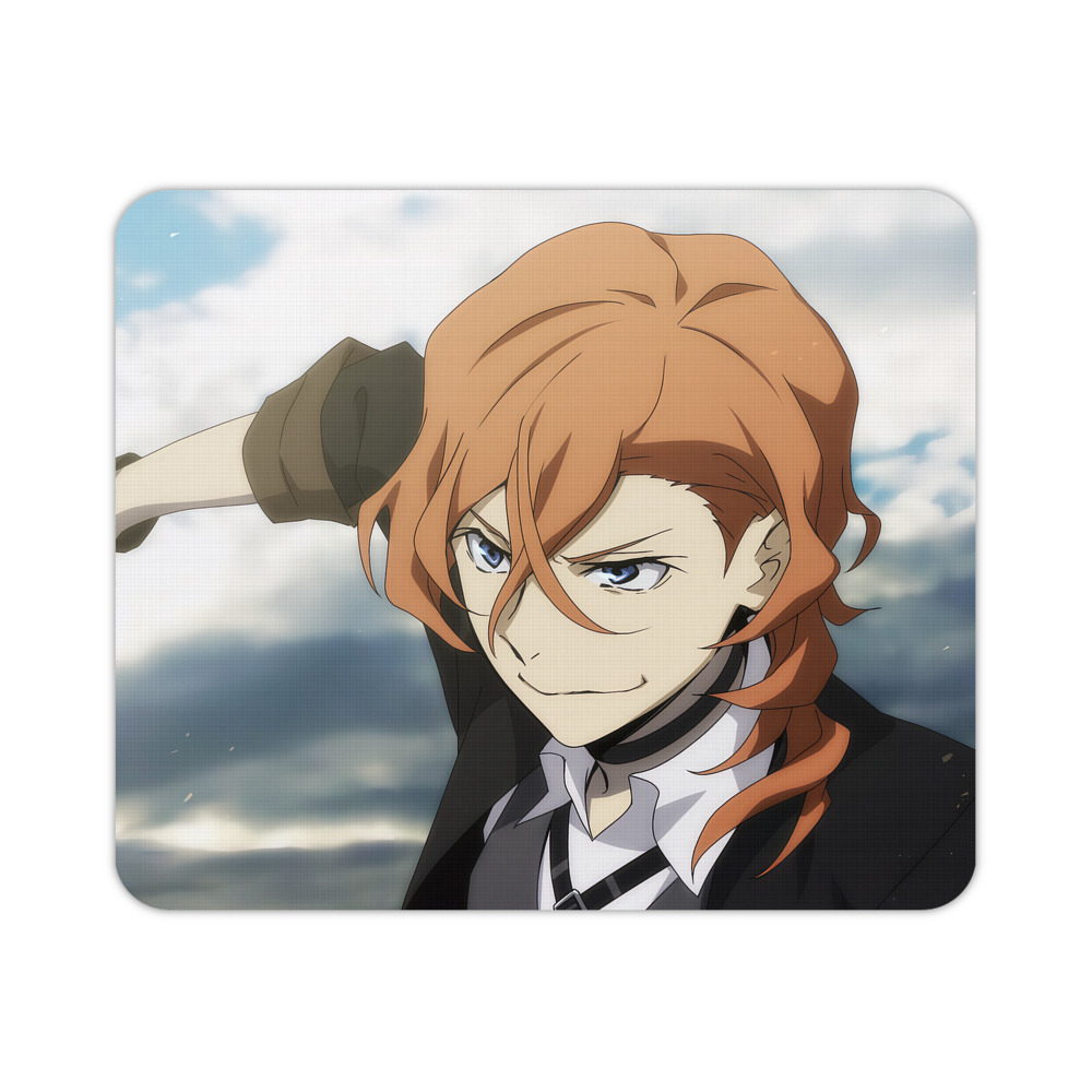 （画像用） 文豪ストレイドッグス Bungo Stray Dogs マウスパッド ステッチ加工 ラバー素材 防水 滑り止め 超薄型 ゲーミング/オフィス対応