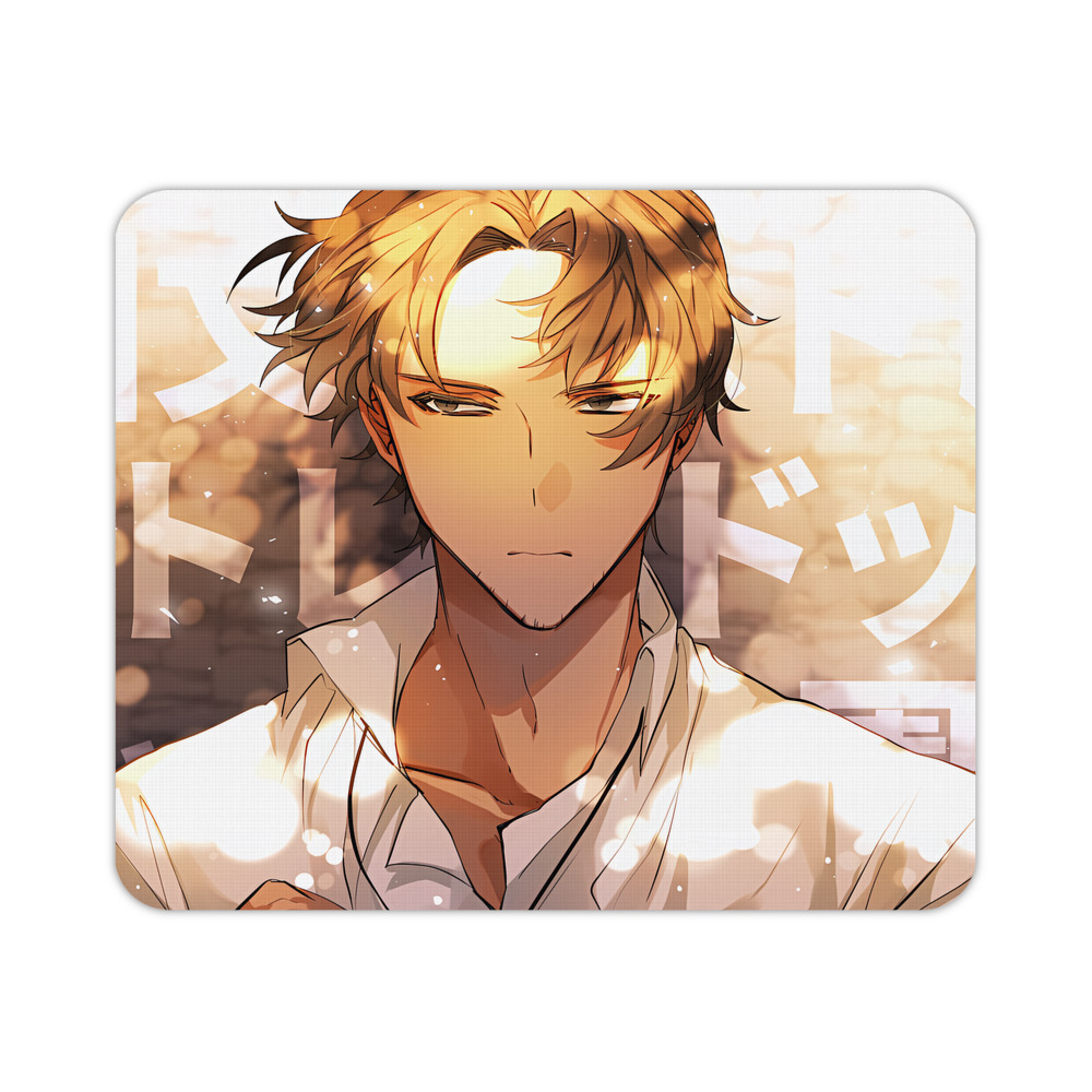 （画像用） 文豪ストレイドッグス Bungo Stray Dogs マウスパッド ステッチ加工 ラバー素材 防水 滑り止め 超薄型 ゲーミング/オフィス対応