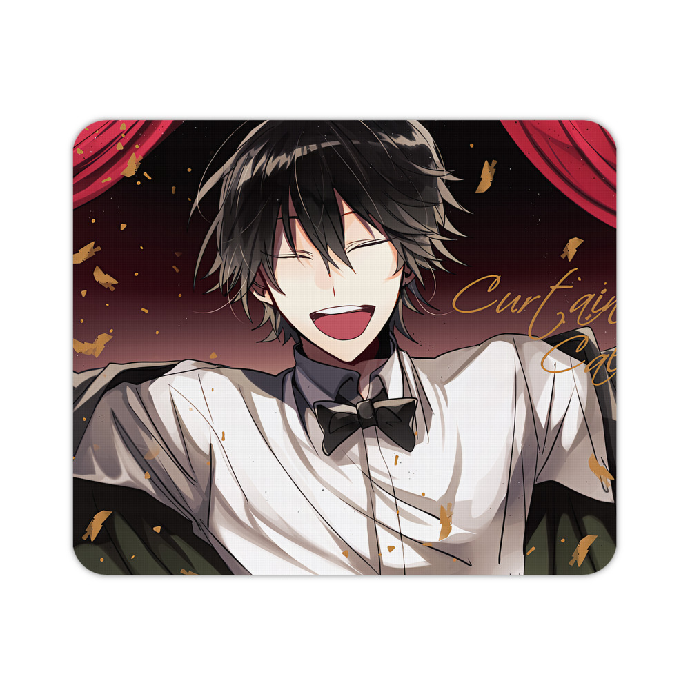 （画像用） 文豪ストレイドッグス Bungo Stray Dogs マウスパッド ステッチ加工 ラバー素材 防水 滑り止め 超薄型 ゲーミング/オフィス対応