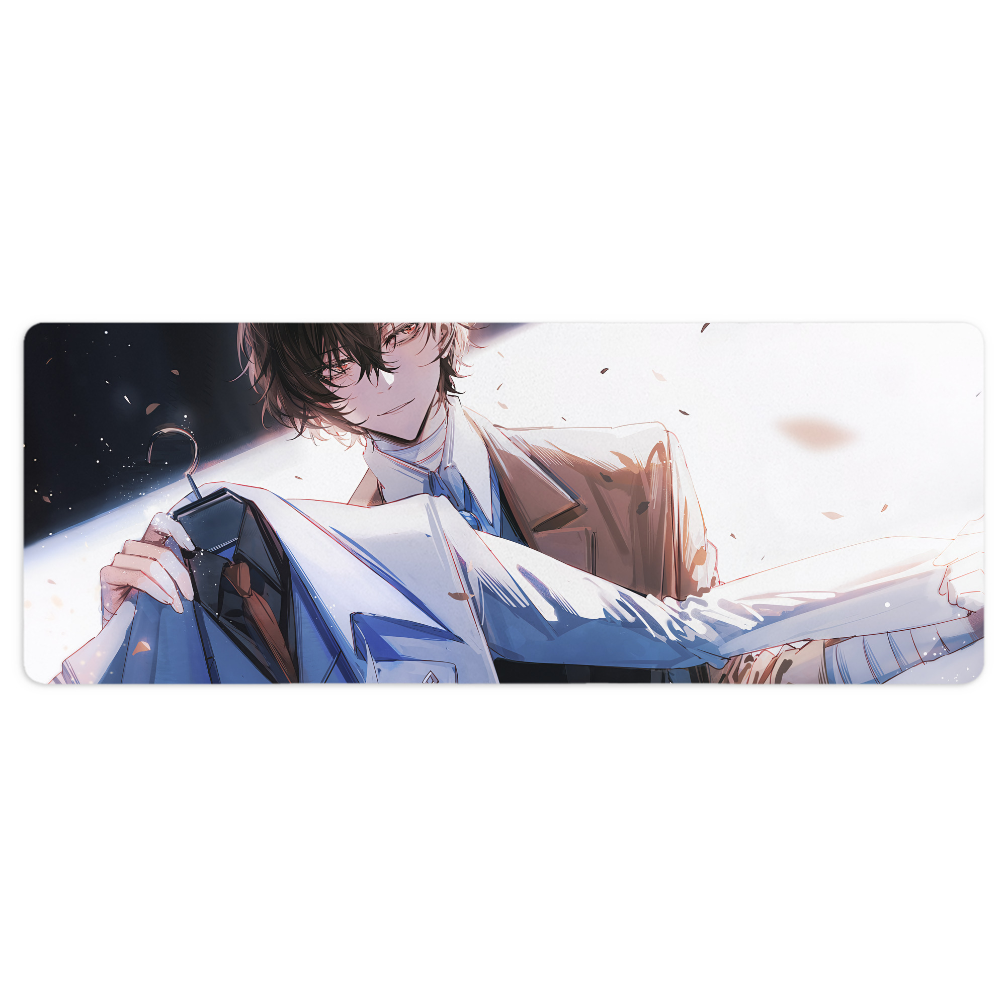 （画像用） 文豪ストレイドッグス Bungo Stray Dogs ステッチ加工 大判デスクマット／滑り止めマウスパッド