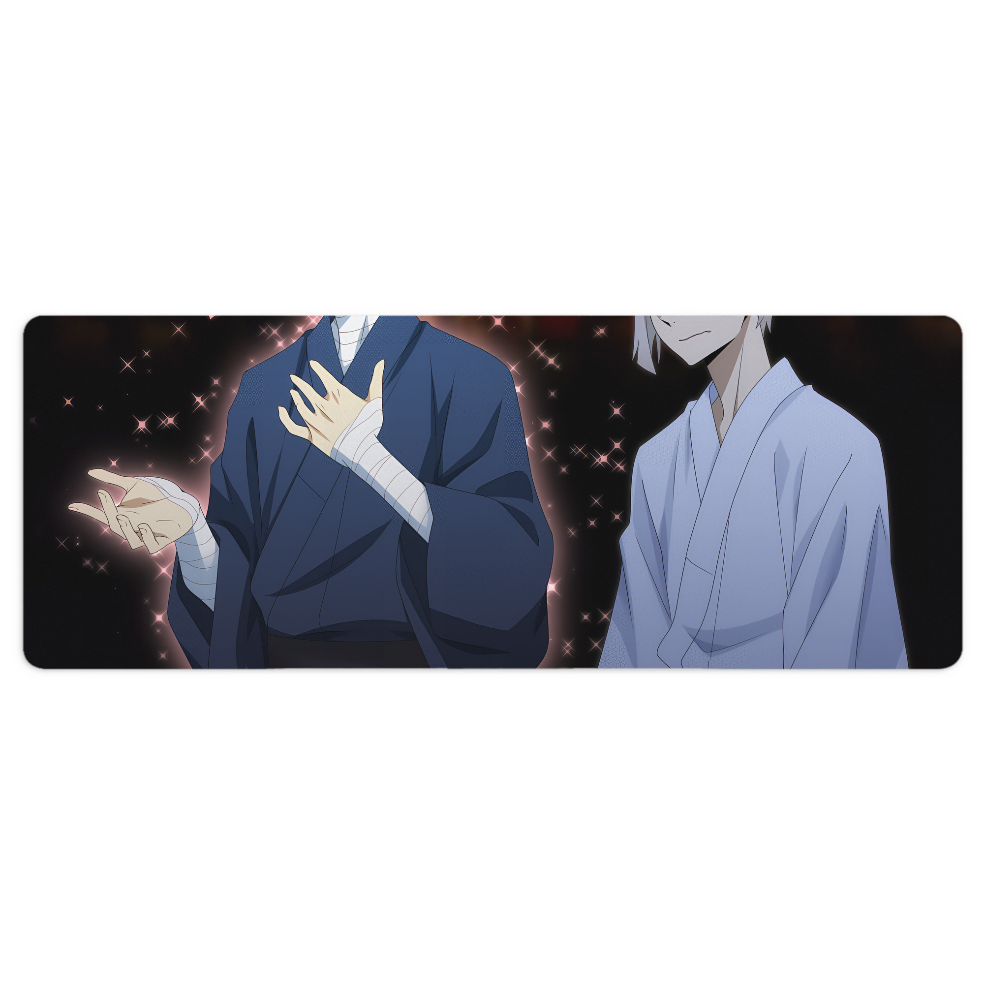 （画像用） 文豪ストレイドッグス Bungo Stray Dogs ステッチ加工 大判デスクマット／滑り止めマウスパッド