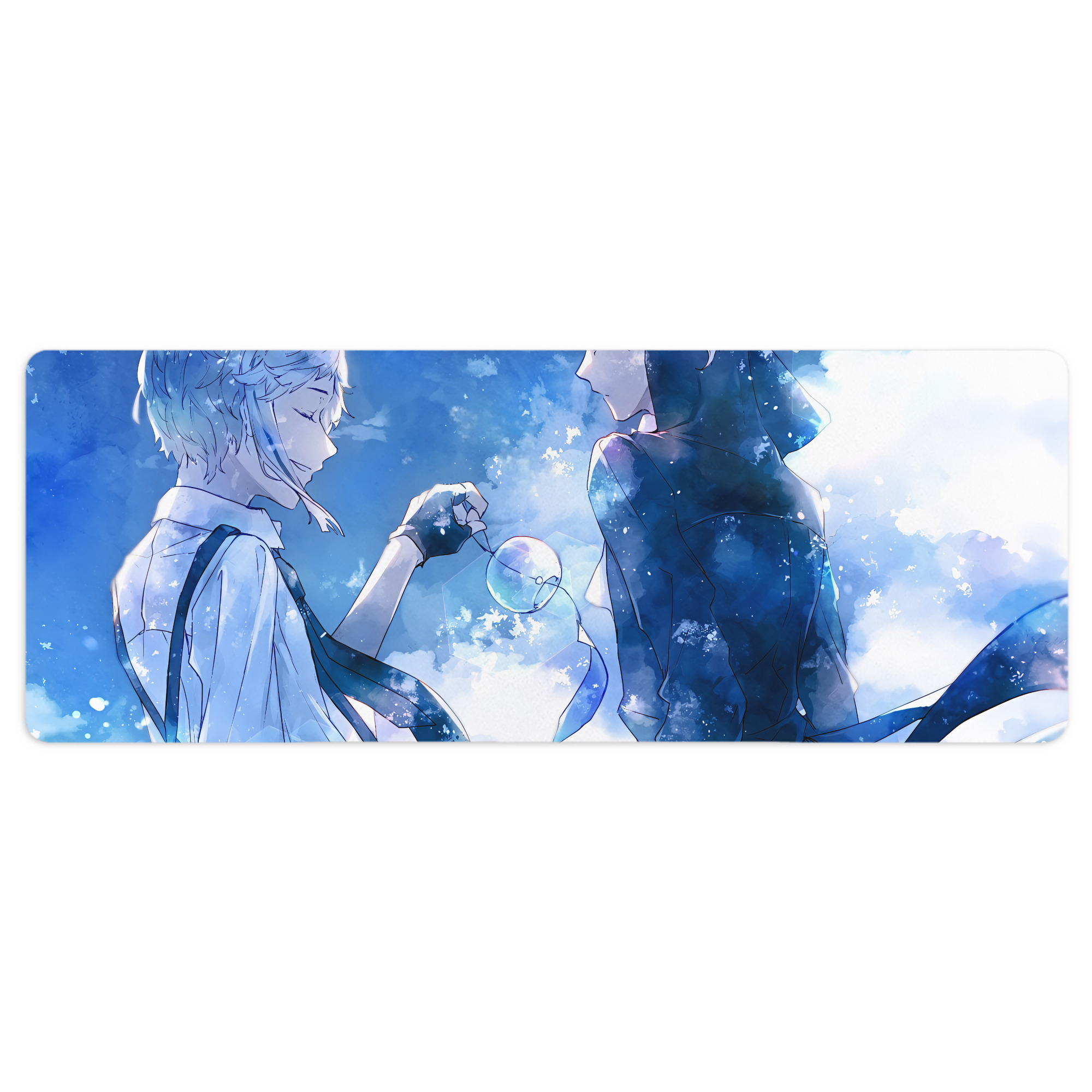 （画像用） 文豪ストレイドッグス Bungo Stray Dogs ステッチ加工 大判デスクマット／滑り止めマウスパッド
