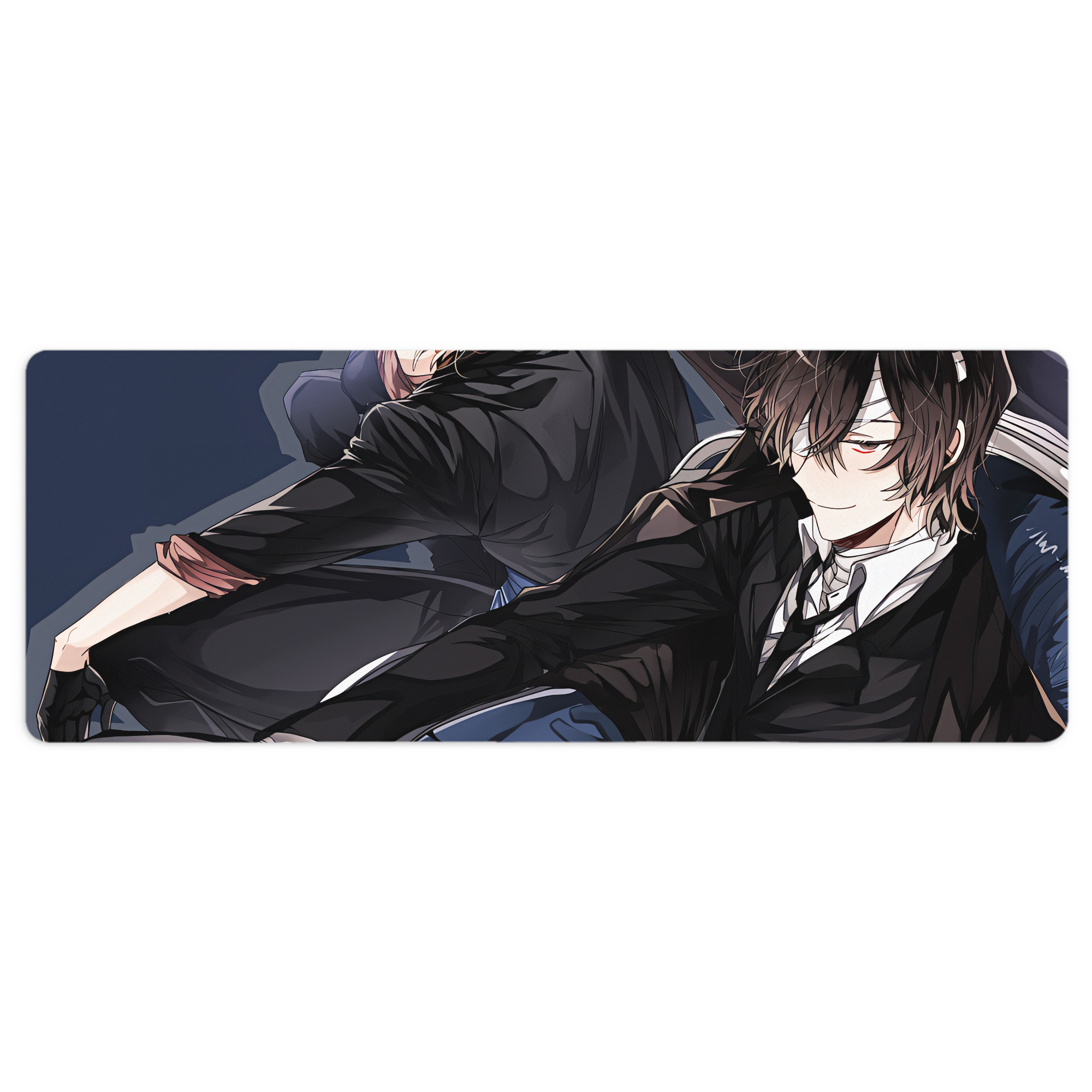 （画像用） 文豪ストレイドッグス Bungo Stray Dogs ステッチ加工 大判デスクマット／滑り止めマウスパッド