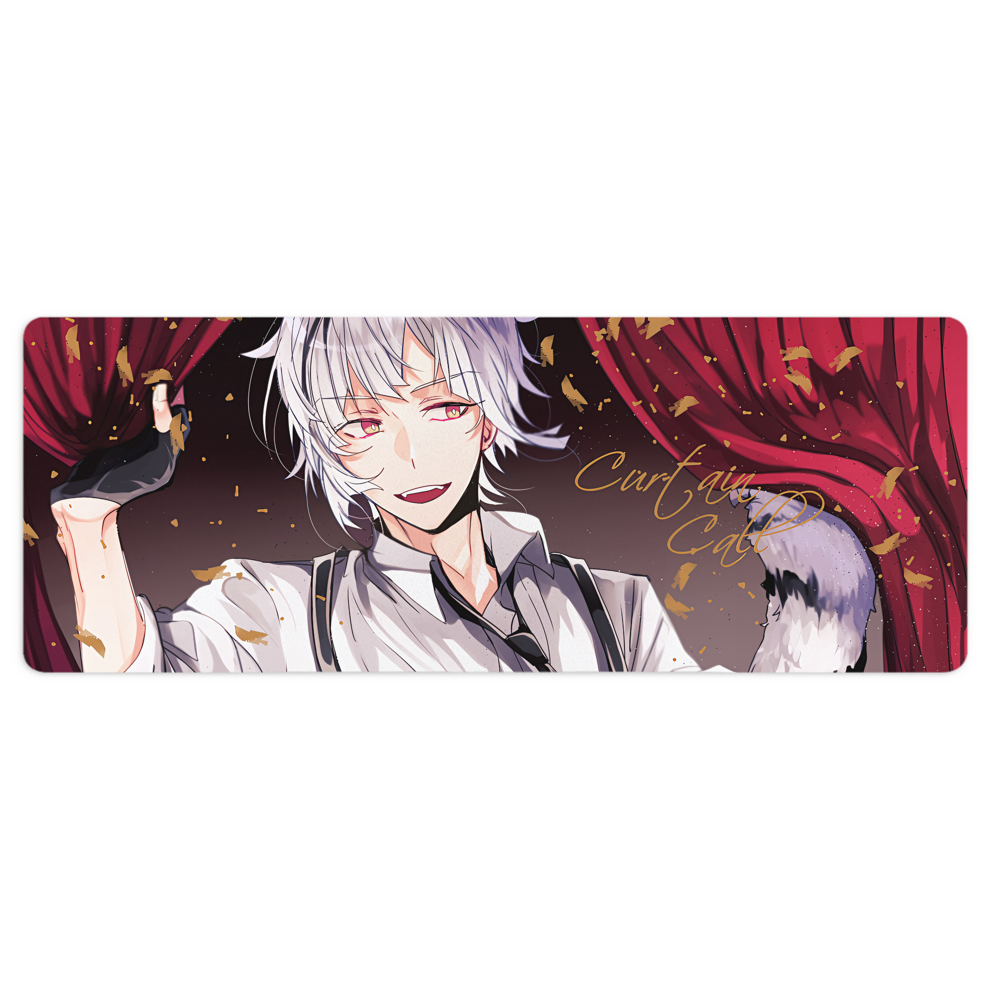 （画像用） 文豪ストレイドッグス Bungo Stray Dogs ステッチ加工 大判デスクマット／滑り止めマウスパッド