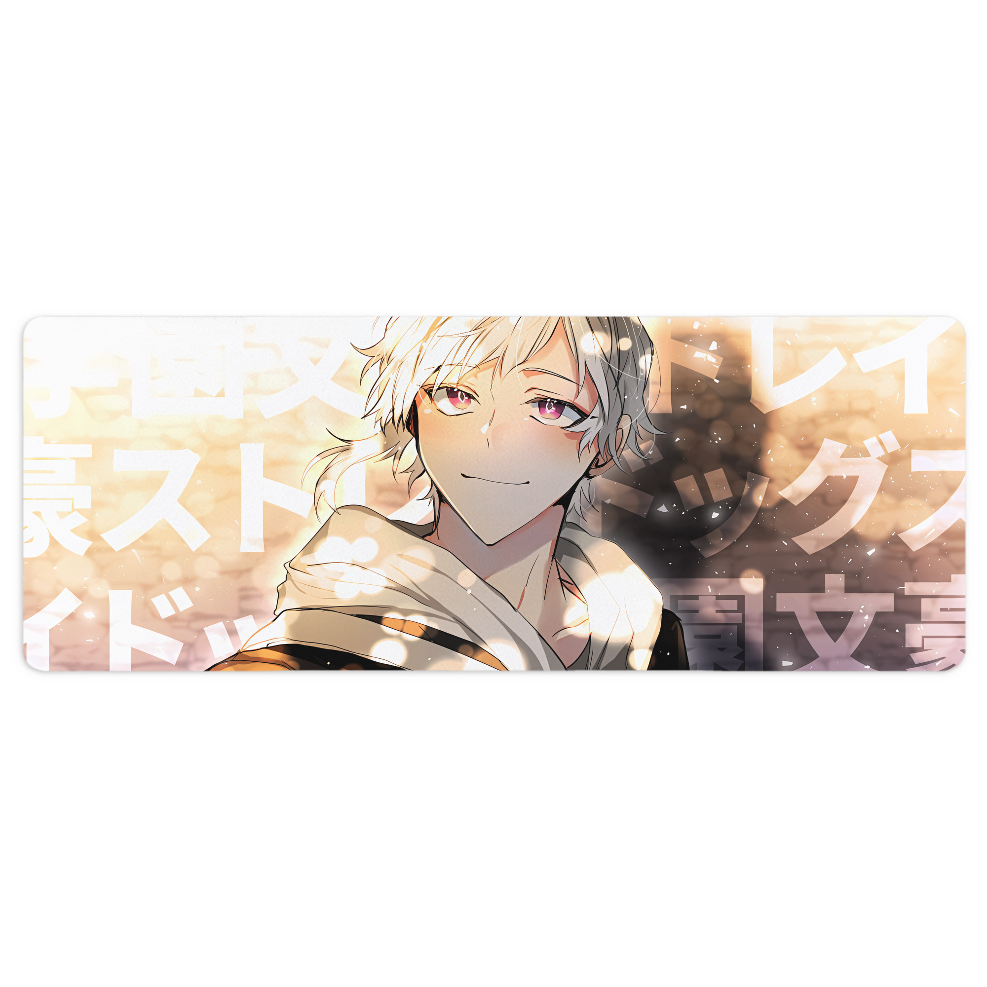 （画像用） 文豪ストレイドッグス Bungo Stray Dogs ステッチ加工 大判デスクマット／滑り止めマウスパッド