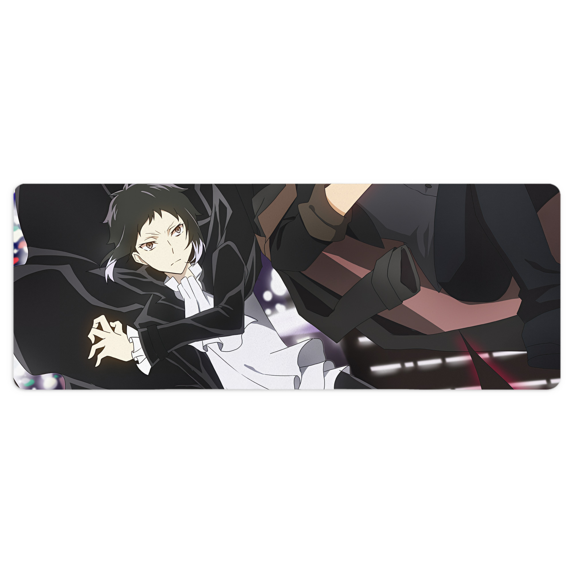（画像用） 文豪ストレイドッグス Bungo Stray Dogs ステッチ加工 大判デスクマット／滑り止めマウスパッド
