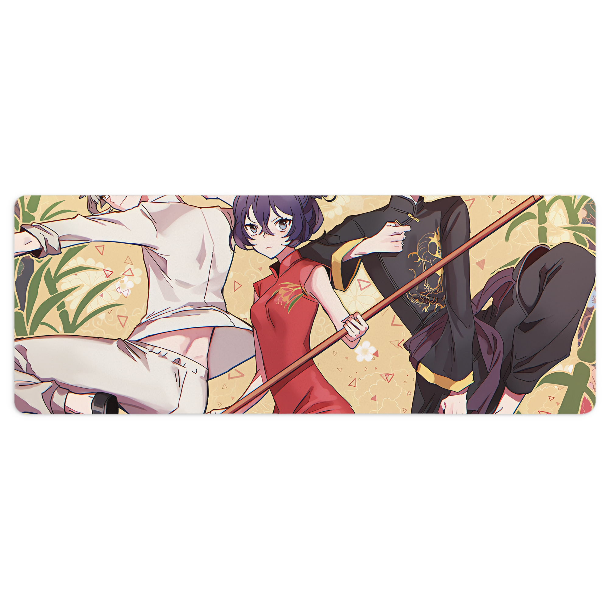 （画像用） 文豪ストレイドッグス Bungo Stray Dogs ステッチ加工 大判デスクマット／滑り止めマウスパッド