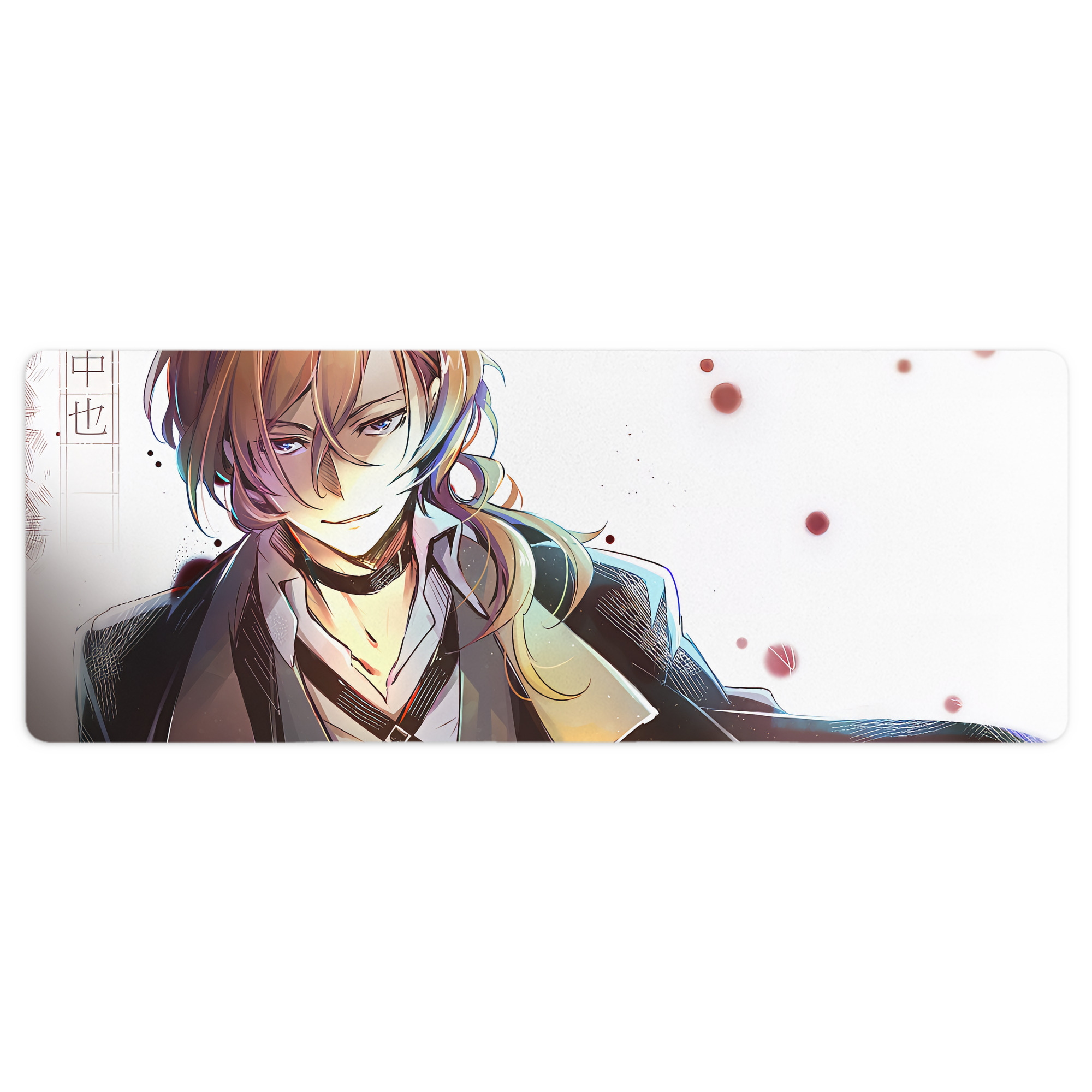 （画像用） 文豪ストレイドッグス Bungo Stray Dogs ステッチ加工 大判デスクマット／滑り止めマウスパッド