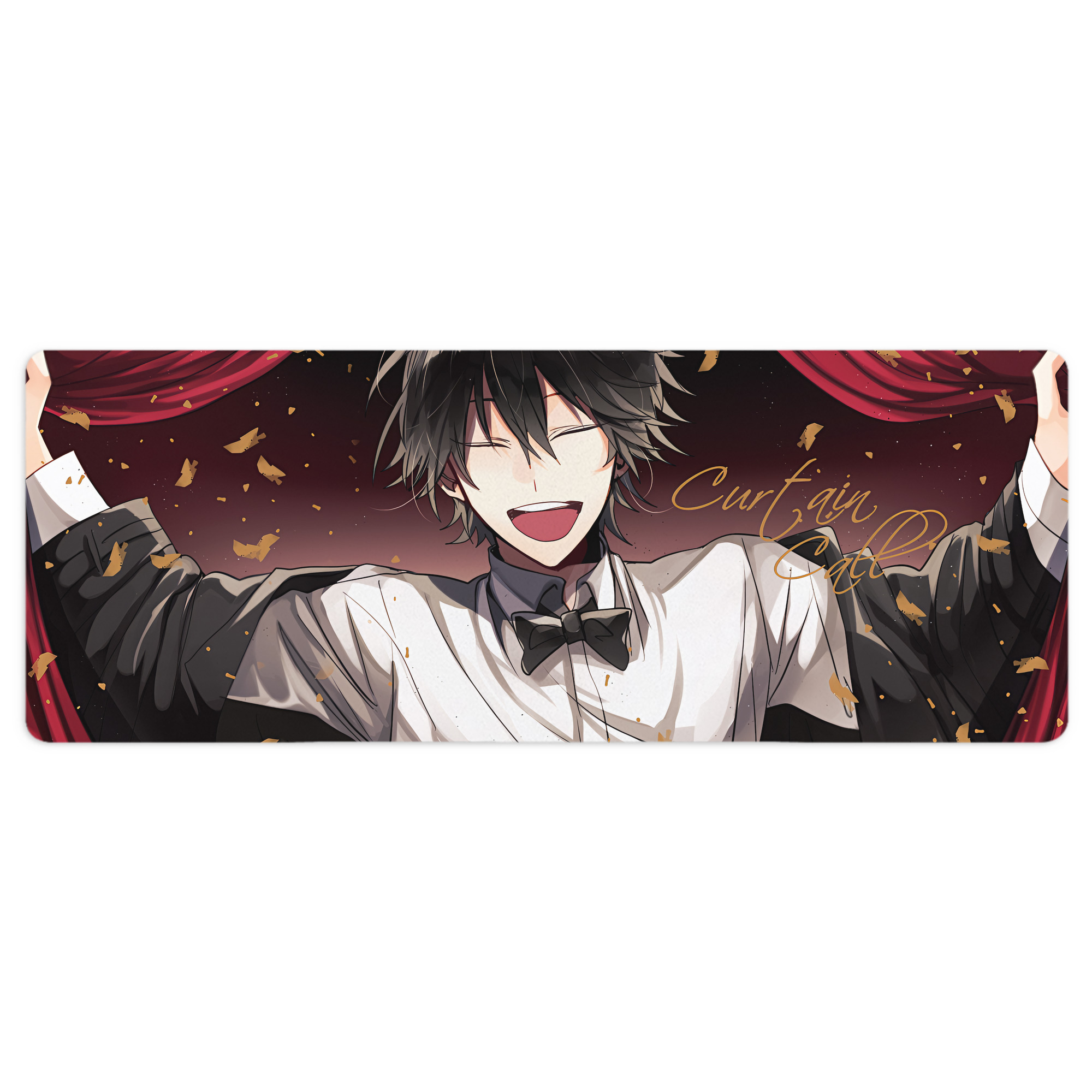 （画像用） 文豪ストレイドッグス Bungo Stray Dogs ステッチ加工 大判デスクマット／滑り止めマウスパッド