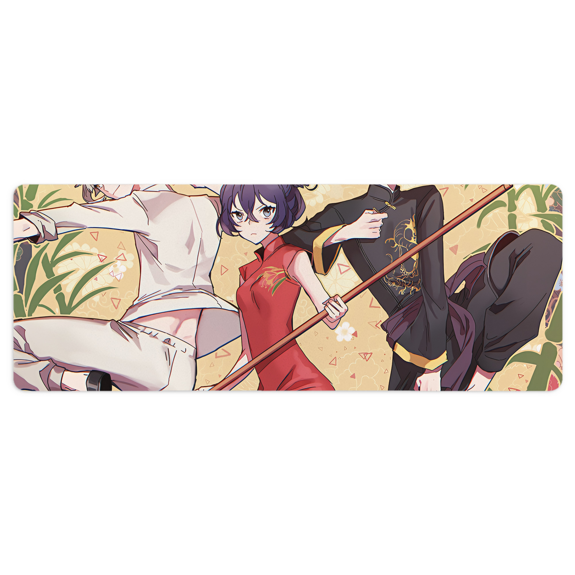 （画像用） 文豪ストレイドッグス Bungo Stray Dogs ステッチ加工 大判デスクマット／滑り止めマウスパッド