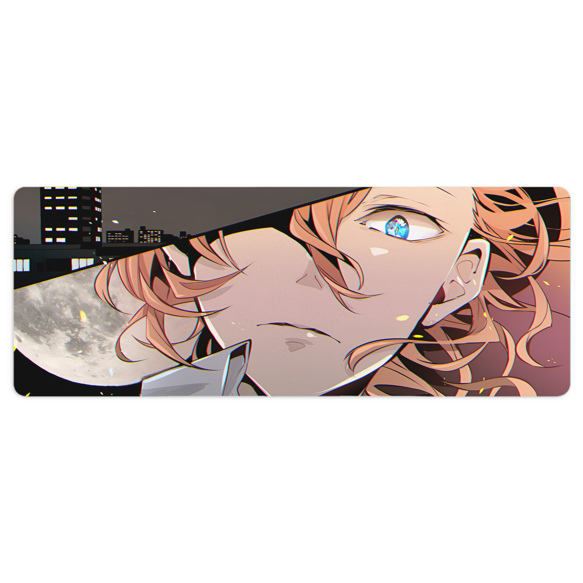 （画像用） 文豪ストレイドッグス Bungo Stray Dogs ステッチ加工 大判デスクマット／滑り止めマウスパッド