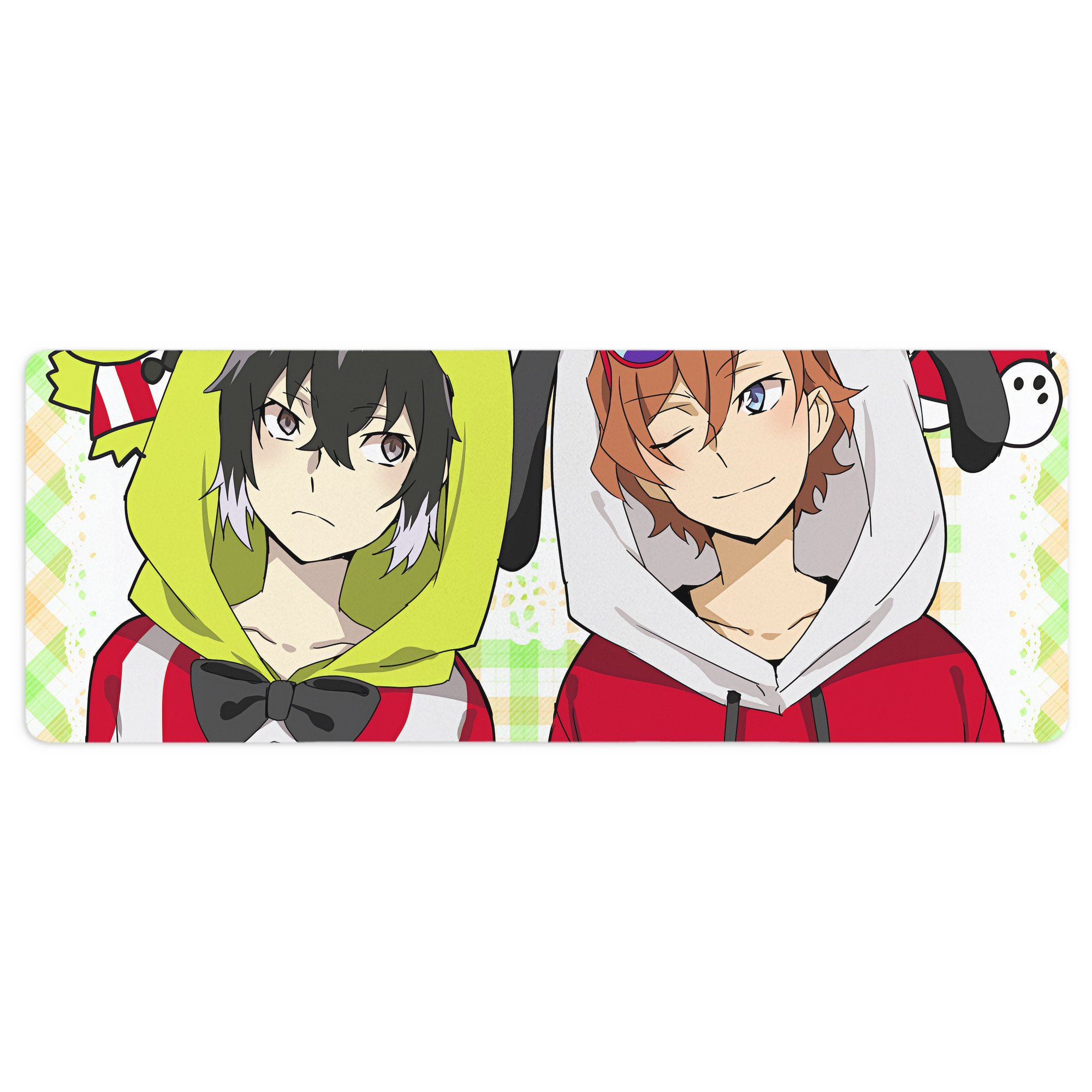 （画像用） 文豪ストレイドッグス Bungo Stray Dogs ステッチ加工 大判デスクマット／滑り止めマウスパッド
