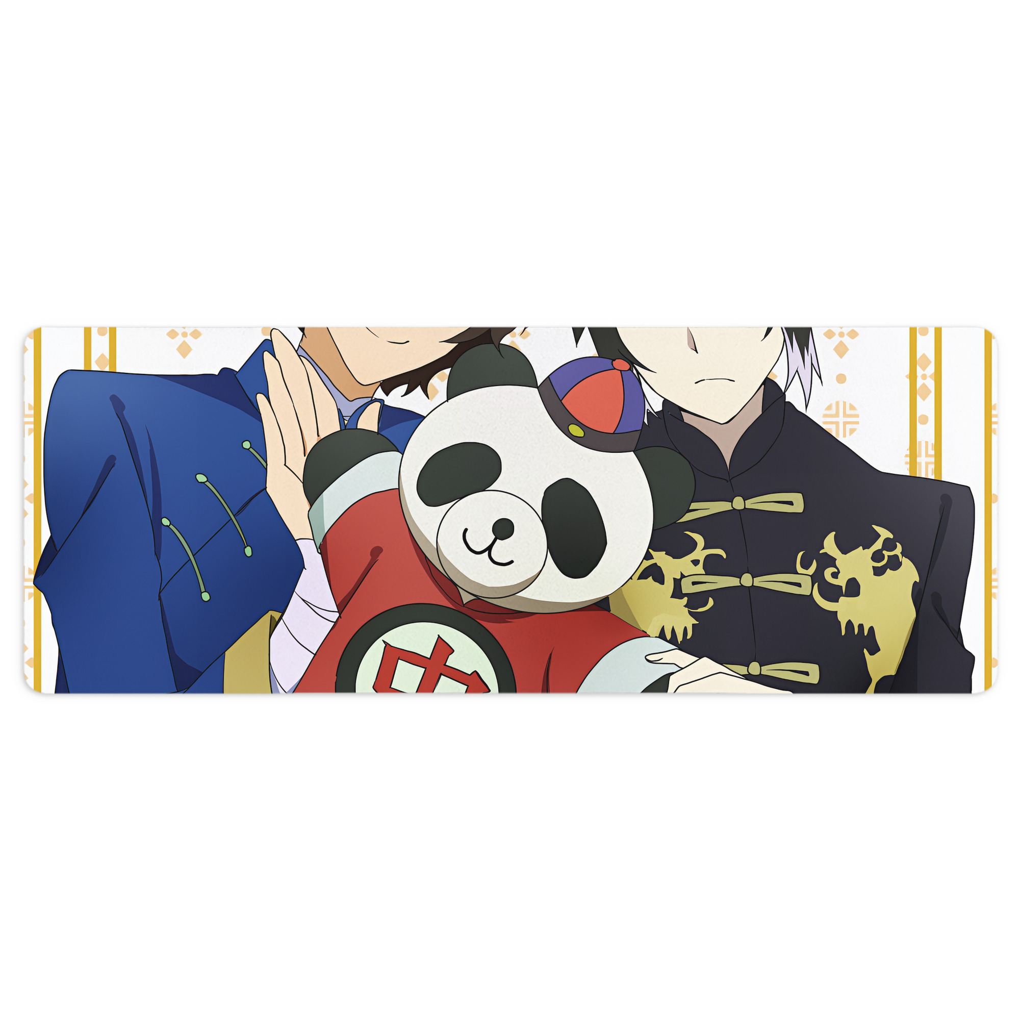 （画像用） 文豪ストレイドッグス Bungo Stray Dogs ステッチ加工 大判デスクマット／滑り止めマウスパッド