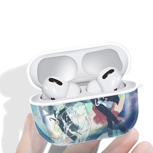 文豪ストレイドッグス Bungo Stray Dogs 【AirPods Pro用】ハードシェル保護ケース 耐衝撃・防指紋・カラビナ付き商品仕様
