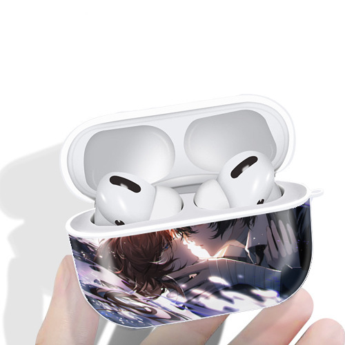 文豪ストレイドッグス Bungo Stray Dogs 【AirPods Pro用】ハードシェル保護ケース 耐衝撃・防指紋・カラビナ付き商品仕様