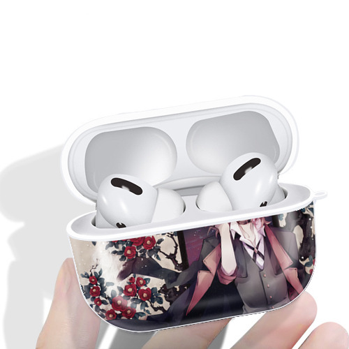 文豪ストレイドッグス Bungo Stray Dogs 【AirPods Pro用】ハードシェル保護ケース 耐衝撃・防指紋・カラビナ付き商品仕様