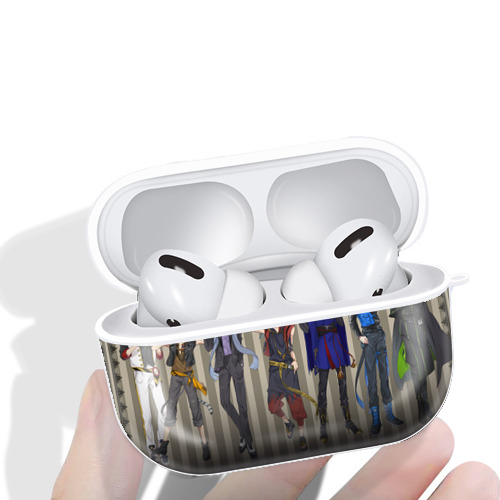 文豪ストレイドッグス Bungo Stray Dogs 【AirPods Pro用】ハードシェル保護ケース 耐衝撃・防指紋・カラビナ付き商品仕様