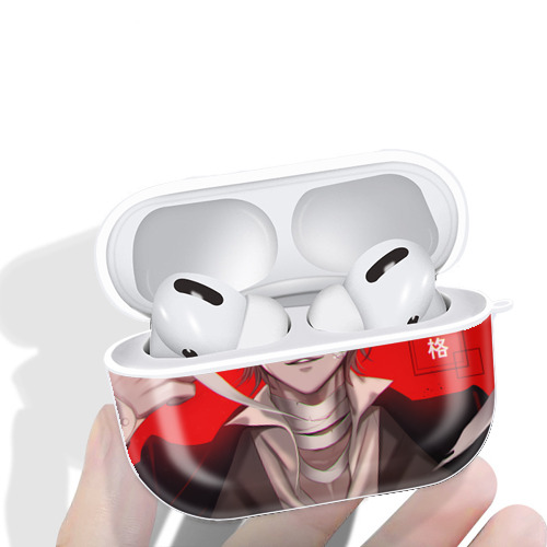 文豪ストレイドッグス Bungo Stray Dogs 【AirPods Pro用】ハードシェル保護ケース 耐衝撃・防指紋・カラビナ付き商品仕様