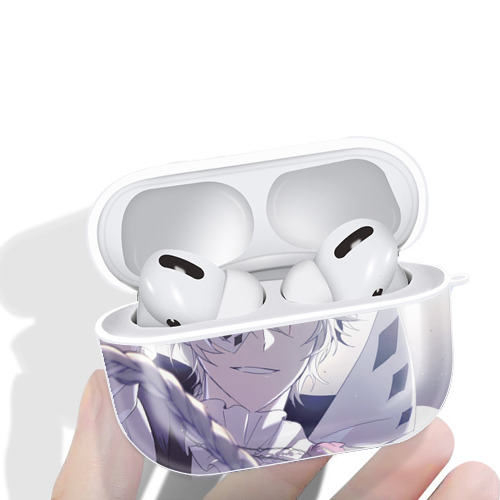 文豪ストレイドッグス Bungo Stray Dogs 【AirPods Pro用】ハードシェル保護ケース 耐衝撃・防指紋・カラビナ付き商品仕様