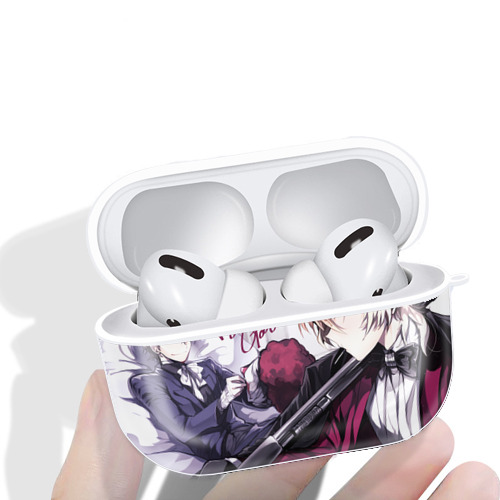 文豪ストレイドッグス Bungo Stray Dogs 【AirPods Pro用】ハードシェル保護ケース 耐衝撃・防指紋・カラビナ付き商品仕様