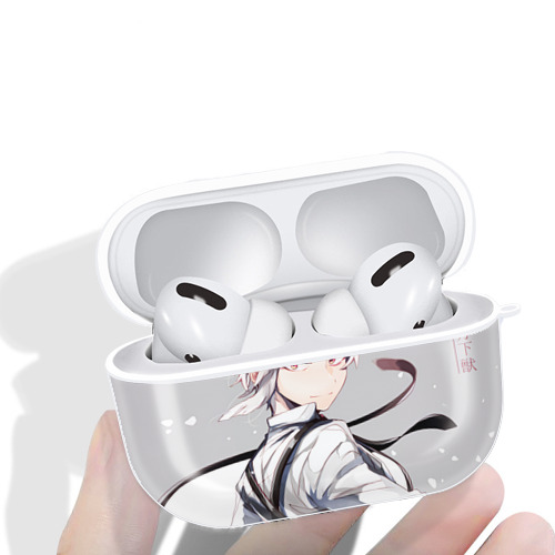 文豪ストレイドッグス Bungo Stray Dogs 【AirPods Pro用】ハードシェル保護ケース 耐衝撃・防指紋・カラビナ付き商品仕様