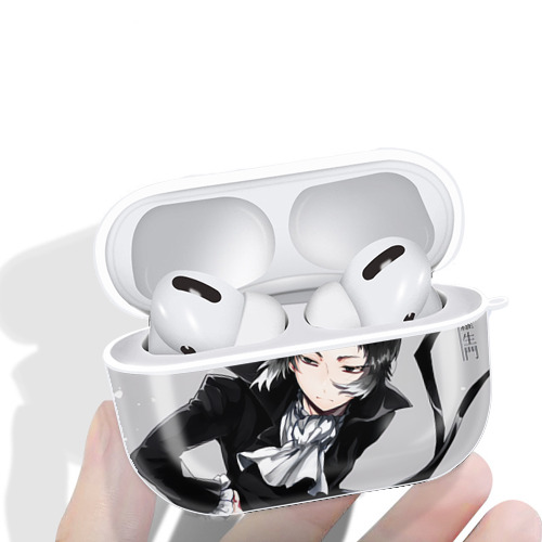 文豪ストレイドッグス Bungo Stray Dogs 【AirPods Pro用】ハードシェル保護ケース 耐衝撃・防指紋・カラビナ付き商品仕様