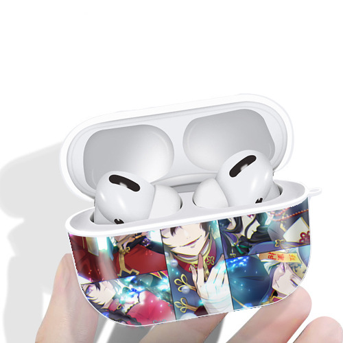 文豪ストレイドッグス Bungo Stray Dogs 【AirPods Pro用】ハードシェル保護ケース 耐衝撃・防指紋・カラビナ付き商品仕様