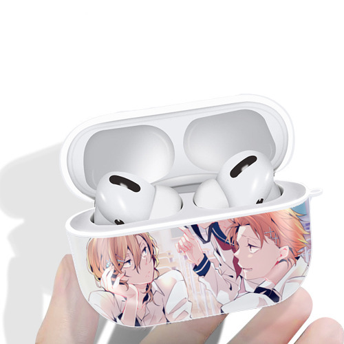 文豪ストレイドッグス Bungo Stray Dogs 【AirPods Pro用】ハードシェル保護ケース 耐衝撃・防指紋・カラビナ付き商品仕様