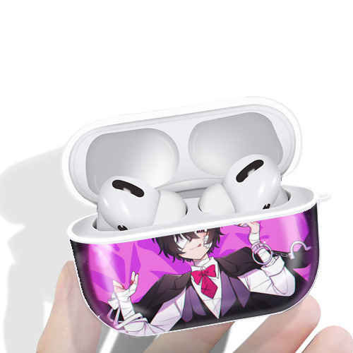 文豪ストレイドッグス Bungo Stray Dogs 【AirPods Pro用】ハードシェル保護ケース 耐衝撃・防指紋・カラビナ付き商品仕様