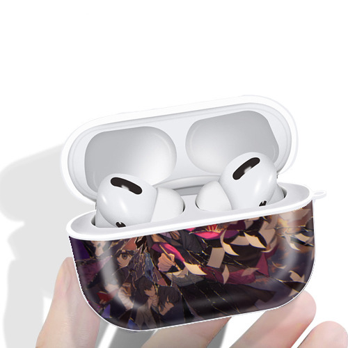 文豪ストレイドッグス Bungo Stray Dogs 【AirPods Pro用】ハードシェル保護ケース 耐衝撃・防指紋・カラビナ付き商品仕様