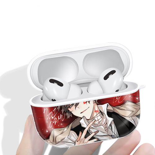 文豪ストレイドッグス Bungo Stray Dogs 【AirPods Pro用】ハードシェル保護ケース 耐衝撃・防指紋・カラビナ付き商品仕様