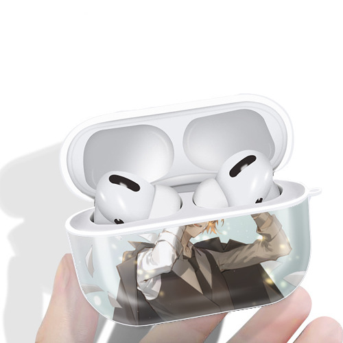 文豪ストレイドッグス Bungo Stray Dogs 【AirPods Pro用】ハードシェル保護ケース 耐衝撃・防指紋・カラビナ付き商品仕様