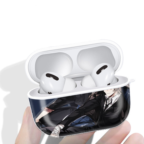 文豪ストレイドッグス Bungo Stray Dogs 【AirPods Pro用】ハードシェル保護ケース 耐衝撃・防指紋・カラビナ付き商品仕様