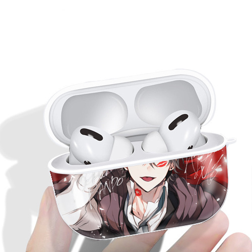 文豪ストレイドッグス Bungo Stray Dogs 【AirPods Pro用】ハードシェル保護ケース 耐衝撃・防指紋・カラビナ付き商品仕様