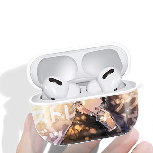 文豪ストレイドッグス Bungo Stray Dogs 【AirPods Pro用】ハードシェル保護ケース 耐衝撃・防指紋・カラビナ付き商品仕様