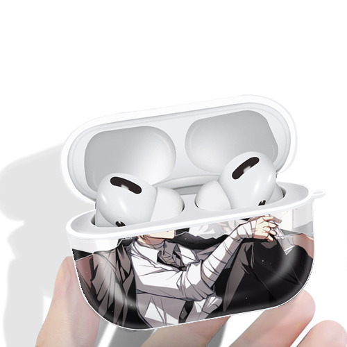 文豪ストレイドッグス Bungo Stray Dogs 【AirPods Pro用】ハードシェル保護ケース 耐衝撃・防指紋・カラビナ付き商品仕様