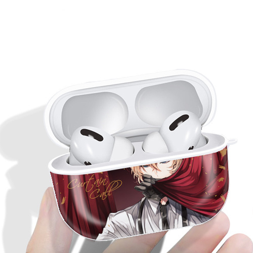 文豪ストレイドッグス Bungo Stray Dogs 【AirPods Pro用】ハードシェル保護ケース 耐衝撃・防指紋・カラビナ付き商品仕様