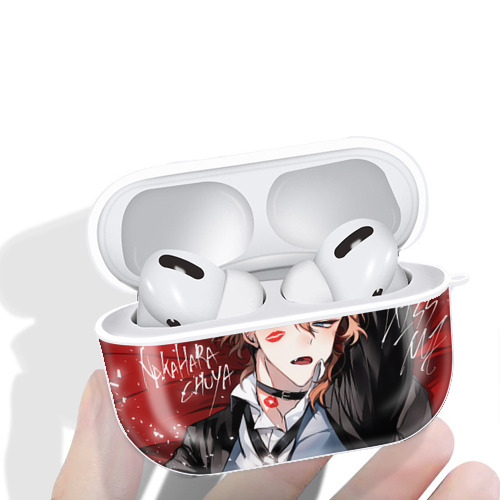 文豪ストレイドッグス Bungo Stray Dogs 【AirPods Pro用】ハードシェル保護ケース 耐衝撃・防指紋・カラビナ付き商品仕様