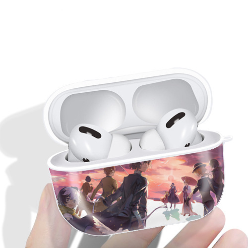 文豪ストレイドッグス Bungo Stray Dogs 【AirPods Pro用】ハードシェル保護ケース 耐衝撃・防指紋・カラビナ付き商品仕様