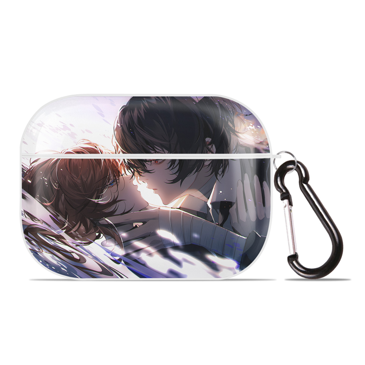（画像用） 文豪ストレイドッグス Bungo Stray Dogs 【AirPods Pro用】ハードシェル保護ケース 耐衝撃・防指紋・カラビナ付き商品仕様