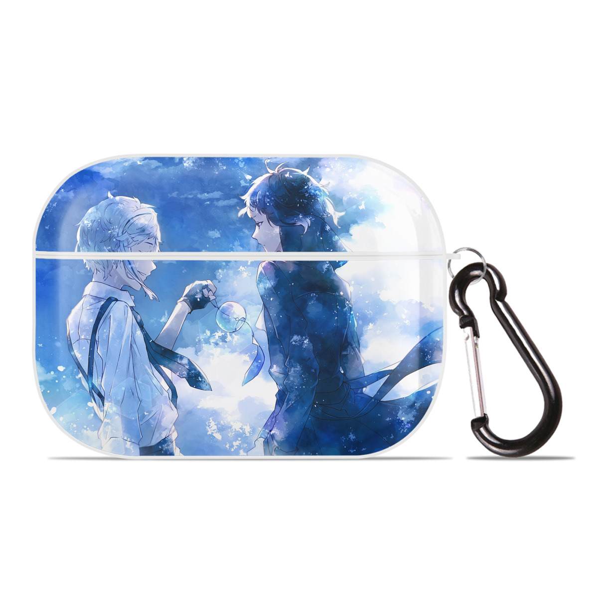 （画像用） 文豪ストレイドッグス Bungo Stray Dogs 【AirPods Pro用】ハードシェル保護ケース 耐衝撃・防指紋・カラビナ付き商品仕様