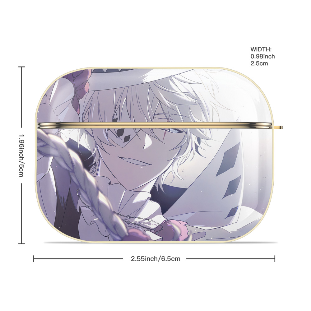 文豪ストレイドッグス Bungo Stray Dogs 【AirPods Pro用】ハードシェル保護ケース｜耐衝撃・防指紋・カラビナ付き商品仕様